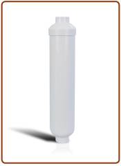 No branded Filtro in Linea remineralizzatore e regolatore del PH (GAC) al cocco 1/4" FPT 2"x10" (25)