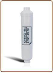 No branded Filtro in Linea remineralizzatore e regolatore del PH (GAC) al cocco 1/4" FPT 2"x10" (25)