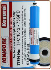 Membrana RO Ionicore Keypra TFC 1812 - 75GPD (25)