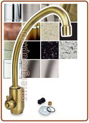 1035 1-way faucet 6mm. Bronze