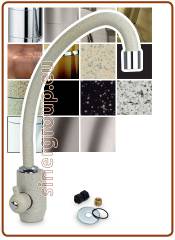1035 1-way faucet 6mm. Granites avena