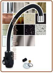 1035 1-way faucet 6mm. Matt black