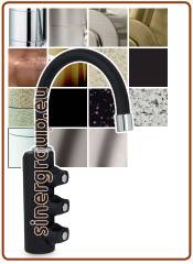 3034 3-way faucet 6mm. Matt black