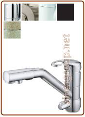 3036 3-way faucet 3/8" Matt black