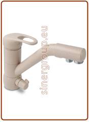3036 3-way faucet 3/8" Granites avena