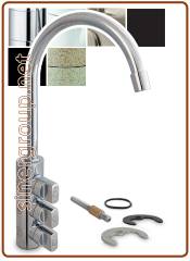 3083 3-way faucet 1/4" Chrome
