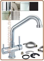 3203 Rubinetto 3 vie 3/8" Granito avena - fragranite