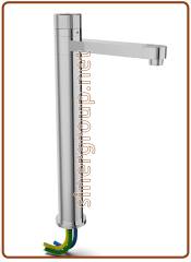 3206 3-way column 1/4" Chrome