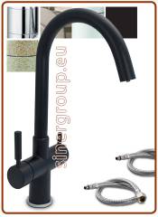 5015 5-way faucet 3/8" Matt black
