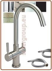 5015 5-way faucet 3/8" Brushed nickel