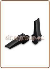 Levetta nera di ricambio per rubinetti cod. 10001002, 10001003, 10001034-CR