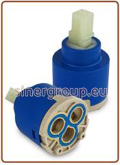 Replacement cartridge hot/cold water for faucets (red box)