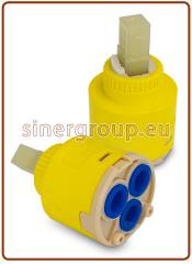 Cartuccia ricambio acqua calda/fredda per rubinetti mod. 10003073, 10003074, 10003075, 10003077 (red box)