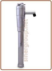 3-way mechanical chrome column with handles