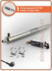 UltraRays sistema UV Completo 75W. 1" M.