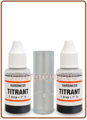 Titrant Kit durezza totale (1°F) reagente unico 15cc. doppio flacone
