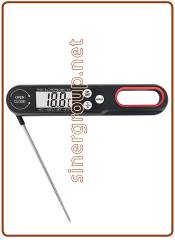 Digital Thermometer folding probe from -58 to 572°F (from -50 to 300°C)