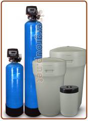 Addolcitore acqua doppio corpo AUTOTROL 255/760 Logix 1" elettronico (Rig. Volume-tempo) 50lt. resina