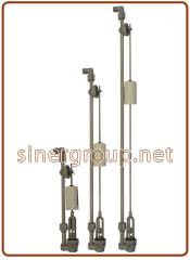 Safety brine valve with float 22" - 55,87cm. (3/8") slim