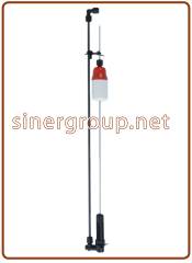 Valvola di sicurezza pozzetto salamoia con galleggiante 41,33" - 105cm. (3/8")