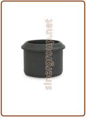 PVC concentric reducer OD 40x32 mm.