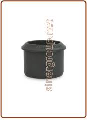 PVC concentric reducer OD 40x32 mm.