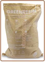 Green Resin sacchi resina cationica forte per addolcimento 1ltr. (25) Eterosferica
