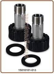 Autotrol 255 - By-pass connectors 3/4" (Required 1st. installation opt. A) (x 2pcs.)