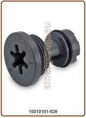 (17) Autotrol 255 tappo iniettore con o-ring (1.6 gpm; 6.1 lpm) Vessel 8"
