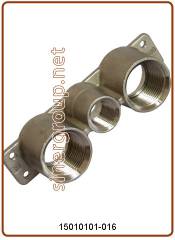 Yoke brass connection 1"