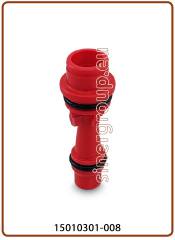 (5c) Clack WS1CI / WS1TC Injector "D" - Red (vessel 9" downflow / 12" Upflow)
