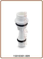 (5c) Clack WS1CI / WS1TC Iniettore "E" - Bianco (vessel 10" downflow / 13" Upflow)