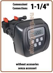 Clack WS125CI 1-1/4" water softener valve - Meter Time, with injector E, with mixing valve, without DLFC, without accessories