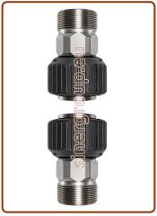 Clack WS2 kit raccordi in acciaio da QC a BSPT