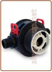 Testata distribuzione III IN/OUT 3/4" BSP - bombola 2,5"