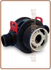 Distribution head III IN/OUT 1" BSP - 2,5" pressure vessel