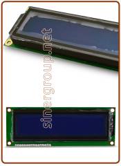 9.5.13.73G Display interface LCD "RI" Blue/White 16x2 Bigs (lcd 8.3.18.54)