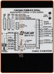 9.9.06.87G 02 Control units public fountain 230Vac