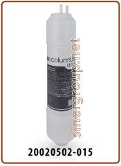 Ricambio Filtro in linea GAC carbone attivo al cocco con codolo 1/4" - 2,5"x12,5"