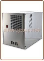 Polar refrigeratore sotto b. INOX 3 vie acqua f. + ambiente + frizzante f. 120lt./h. raff. banco ghiaccio