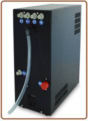 Polares refrigeratore sotto b. 3 vie acqua f. + ambiente + frizzante f. 30lt./h. raff. acqua banco ghiaccio