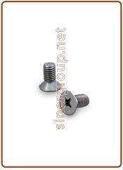 Vite M5x10 testa svasata croce Inox A2 (500)