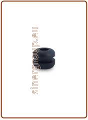 Pvc open soft grommets OD 10x4x8 mm. (1000)