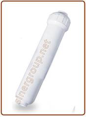 In line empty filter 1/4" FPT white 2"x10" (50)