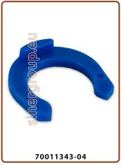 Clip blocca pinzetta misura in pollici Ø tubo 3/8" Blu