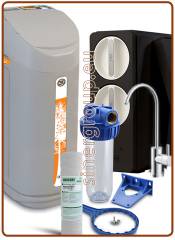 Promo Bundles: 10" Standard housing with filter + Dayton 25ltr. water softener + RO600 V2 reverse osmosis system