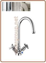 Star 3-way faucet 3/8" Chrome