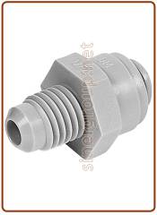 Straight adaptor OD Tube - MFL thread 5/16" x 5/16"