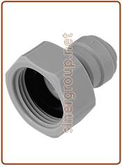 Female adaptor OD Tube - BSP thread 5/16" x 3/4"