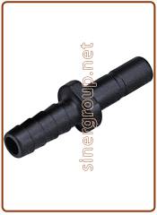 Tube barb connector OD stem - OD tube 6MM x 6MM